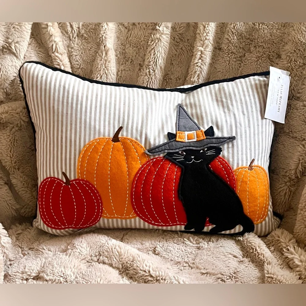 ISAAC MIZRAHI Halloween Pillow